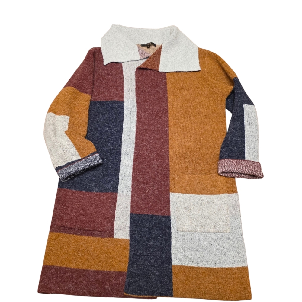 Maxsport Colorblock Women's Open Cardigan Size M